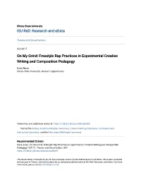 Freestyle Rap Practices in Experimental Creative Writing and Composition Pedagogy