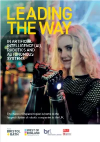 In Artificial Intelligence (Ai), Robotics and Autonomous