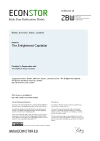 The Enlightened Capitalist