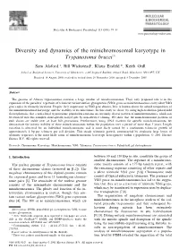 Diversity and Dynamics of the Minichromosomal Karyotype in Trypanosoma Brucei 