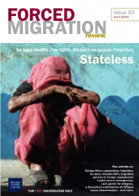 Forced Migration Review No 32