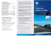 Glovebox Guide to Tolling