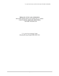 Identification and Evaluation of U.S