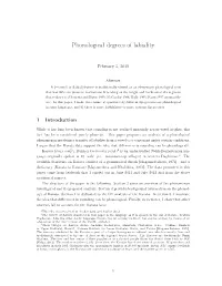 Phonological Degrees of Labiality