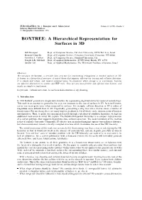 BOXTREE: a Hierarchical Representation for Surfaces in 3D