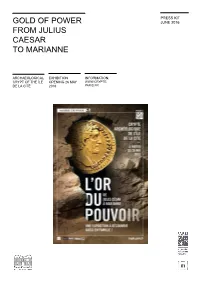 Gold of Power from Julius Caesar to Marianne
