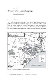 Overview of the Munda Languages