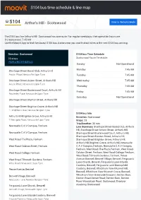 S104 Bus Time Schedule & Line Route