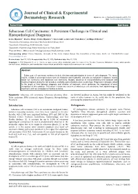 Sebaceous Cell Carcinoma: a Persistent Challenge in Clinical And