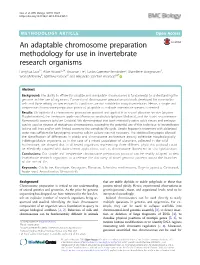 An Adaptable Chromosome Preparation Methodology for Use In