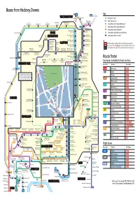 Buses from Hackney Downs