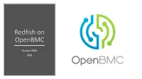 Redfish on Openbmc