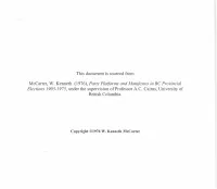 This Document Is Sourced from Mccarter, W. Kenneth