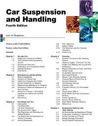 Car Suspension and Handling Fourth Edition