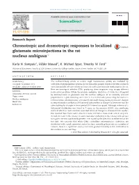 Chronotropic and Dromotropic Responses to Localized Glutamate Microinjections in the Rat $ Nucleus Ambiguus