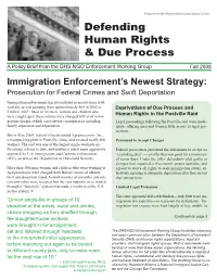 Defending Human Rights & Due Process