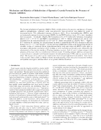Mechanism and Kinetics of Dehydration of Epsomite Crystals Formed in the Presence of Organic Additives