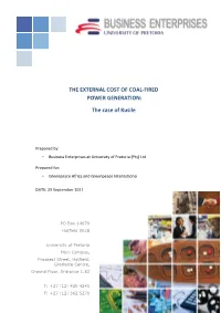 The Case of Kusile FINAL