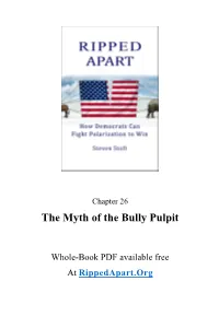 The Myth of the Bully Pulpit