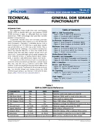 Technical Note Is to Provide an Figure 9: DQS WRITE Postamble and Preamble