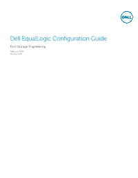 Dell Equallogic Configuration Guide