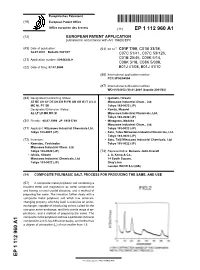 Ep 1112960 A1