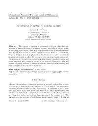 International Journal of Pure and Applied Mathematics ————————————————————————– Volume 21 No