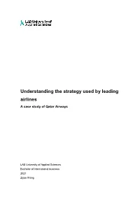 Understanding the Strategy Used by Leading Airlines a Case Study of Qatar Airways