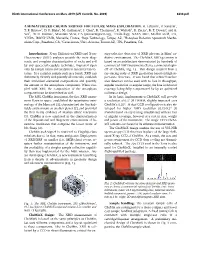 A Miniaturized Chemin Xrd/Xrf for Future Mars Exploration