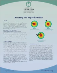 Lab Services Accuracy and Reproducibility