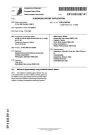 Method of Papermaking Using Modified Cationic Starch
