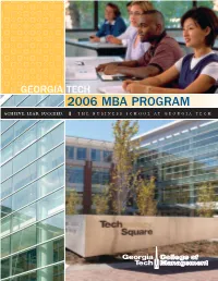 2006 Mba Program