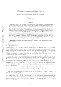 Cellular Automata and Finite Groups