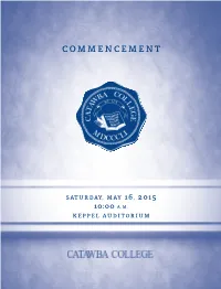 Commencementprogram Day 2015 Layout 1 5/14/2015 2:30 PM Page 2