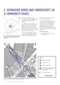 2. Reimagine Kings Way Undercroft As a Community Space