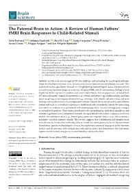 A Review of Human Fathers' Fmri Brain Responses to Child-Related