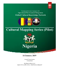 Cultural Mapping Series (Pilot)