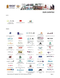 Our Clients Logo PDF with Tablenew