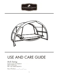 Arch Swing Assembly Instructions P1
