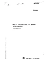 "Behaviour of the Gravitational Field Around the Initial Singularity"