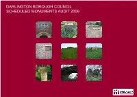 Darlington Scheduled Monuments Audit