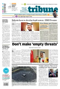 Don't Make 'Empty Threats'