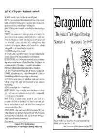 Dragonlore Issue 14 09-12-2001