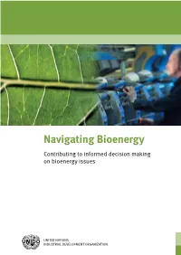 Navigating Bioenergy Contributing to Informed Decision Making on Bioenergy Issues