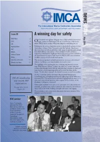 IMCA Newsletter, Issue 39