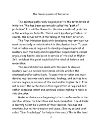 The Seven Levels Initiation