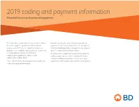 2019 Coding and Payment Information Pleural Effusions and Ascites Management