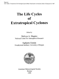 Components of the Norwegian Cyclone Model: Observations and Theoretical Ideas in Europe Prior to 1920"