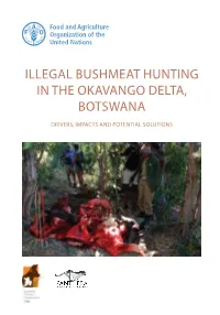 Illegal Bushmeat Hunting in the Okavango Delta, Botswana