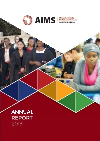 AIMS Annual Report TEXT.Indd